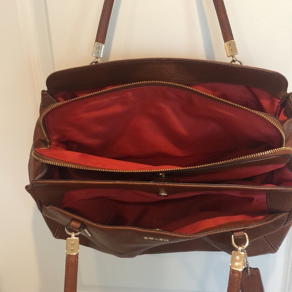 Coach Madison Kimberly leather carryall in cognac - Picture 2 of 9